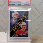 2000 Fleer Tradition Tom Brady Dave Stachelski Patriots #352 PSA 8