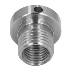 Lathe Spindle Adapter 33mm Male 25mm Female Thread Stainless Steel Metal Lathe