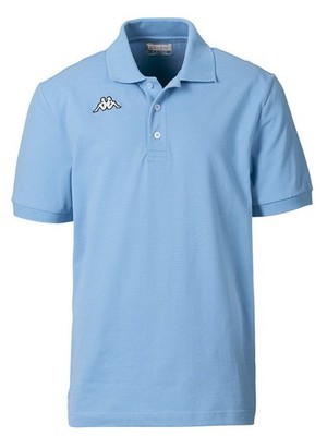 KAPPA POLO SHIRT hellblau Größe L Herren Poloshirt Damen T-Shirt Sport NEU