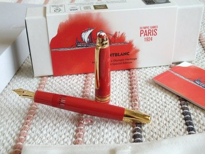 Montblanc Olympic Heritage 1924 LeGrand 146 Paris 14K Fountain Pen