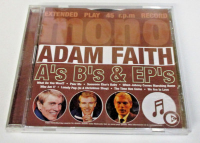 Adam Faith A's B's & EP's - Adam Faith - CD