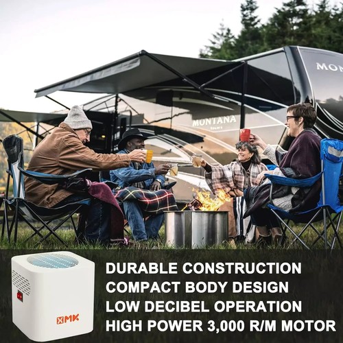 Ventilatore Frigo Camper,3.000 Giri/min Motore Ventilatore Frigorifero Camper con Interruttore Facile On e Off... - Foto 4 di 9