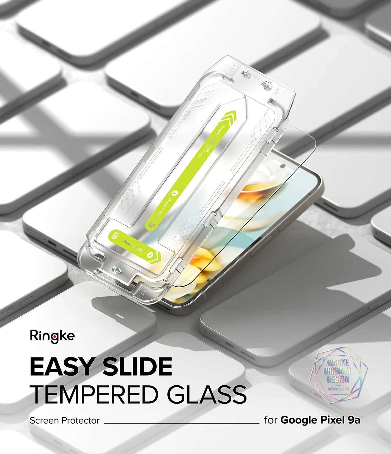 Easy Slide Tempered Glass Screen Protector