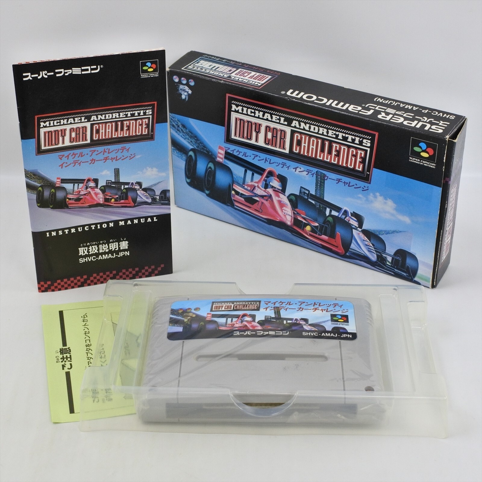 MICHAEL ANDRETTI'S INDY CAR CHALLENGE Super Famicom Nintendo 2276 sf
