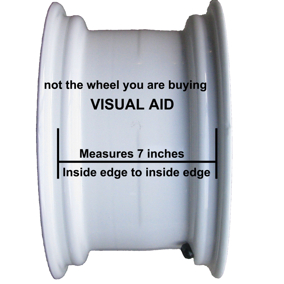 EZ-GO Golf Cart RIM WHEEL 12x7 4/4 [ SET OF 4 ] Aluminum Black ...