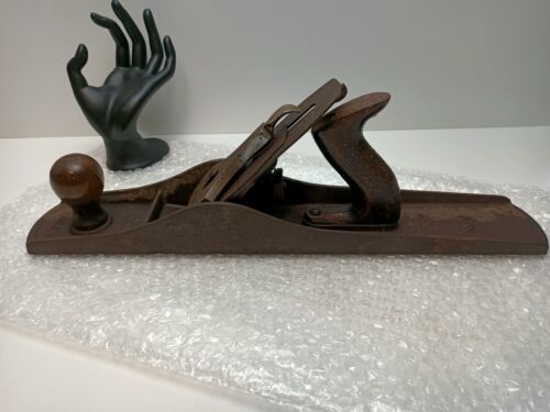 Vintage Stanley/ Baily No 6 Hand Plane - Made In England - Smooth Bottom - 46 Cm - Picture 12 of 20