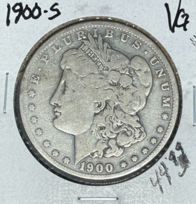1900-S MORGAN SILVER DOLLAR ~VG ~NICE COIN~ | eBay