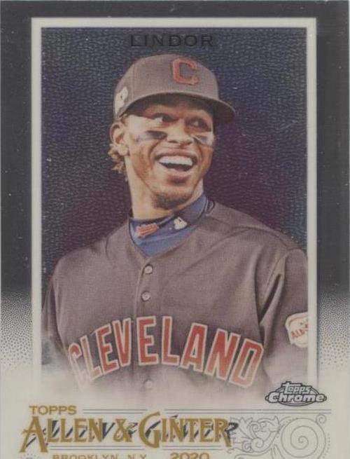 2020 Topps Allen & Ginter Chrome - Francisco Lindor #93 - 1 of 1