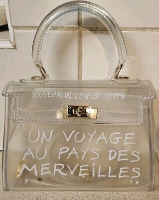 Voyage Clear Bag Un Voyage Bag White Un Voyage Au Pays Des