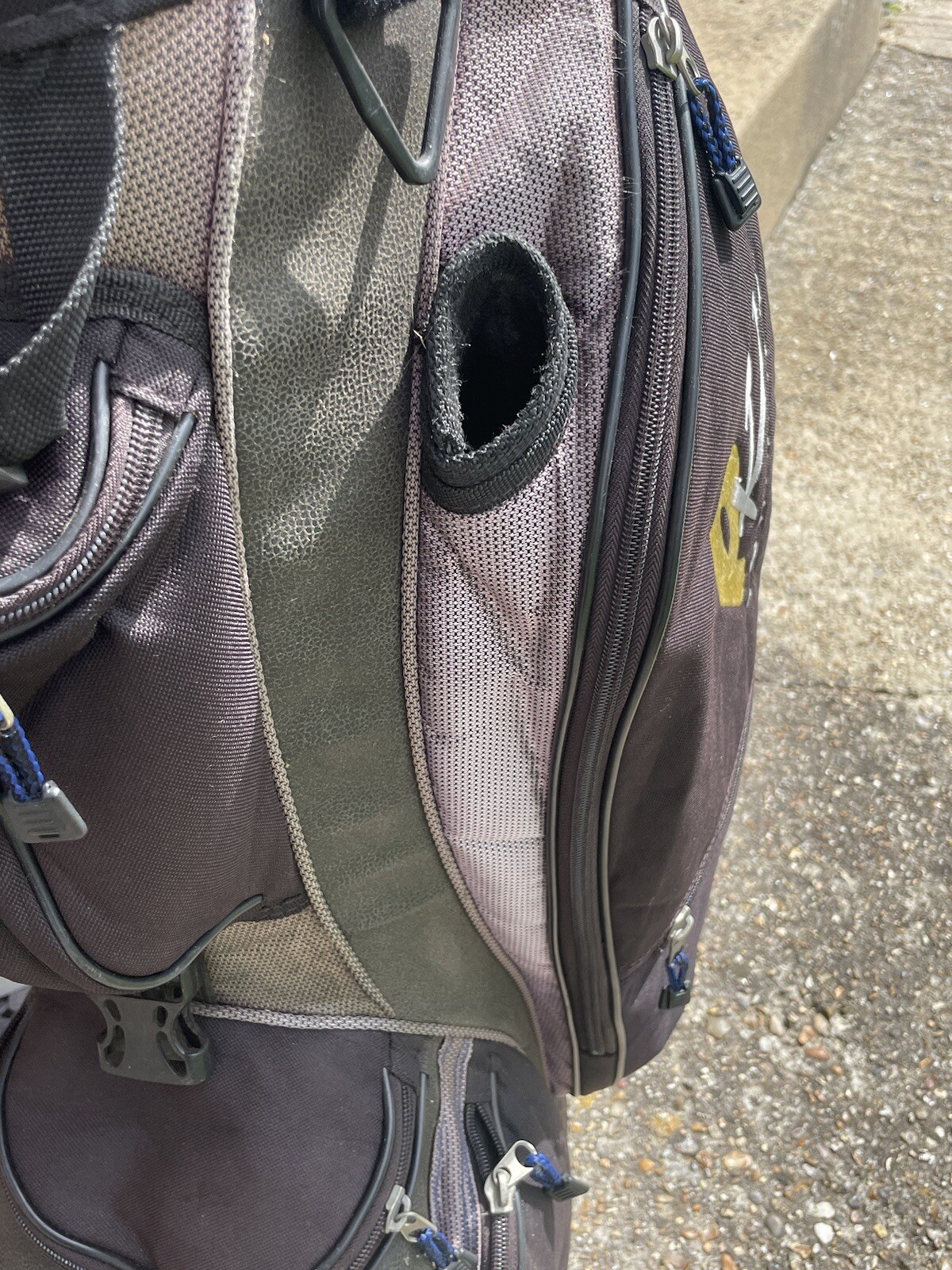 Lovely POWAKADDY Golf Club Cart Bag 14Way Club Divider & Zip Pockets