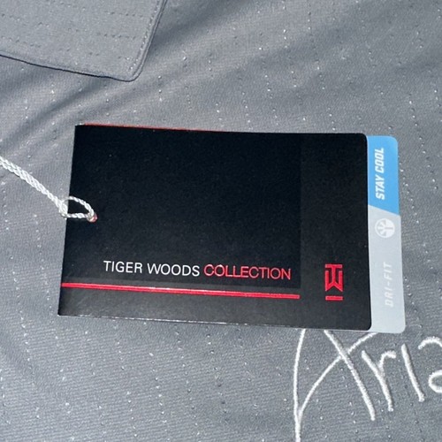 NWT Nike Dri Fit Tiger Woods TW Golf Polo Shirt Aria Las Vegas Size Small - Picture 6 of 14
