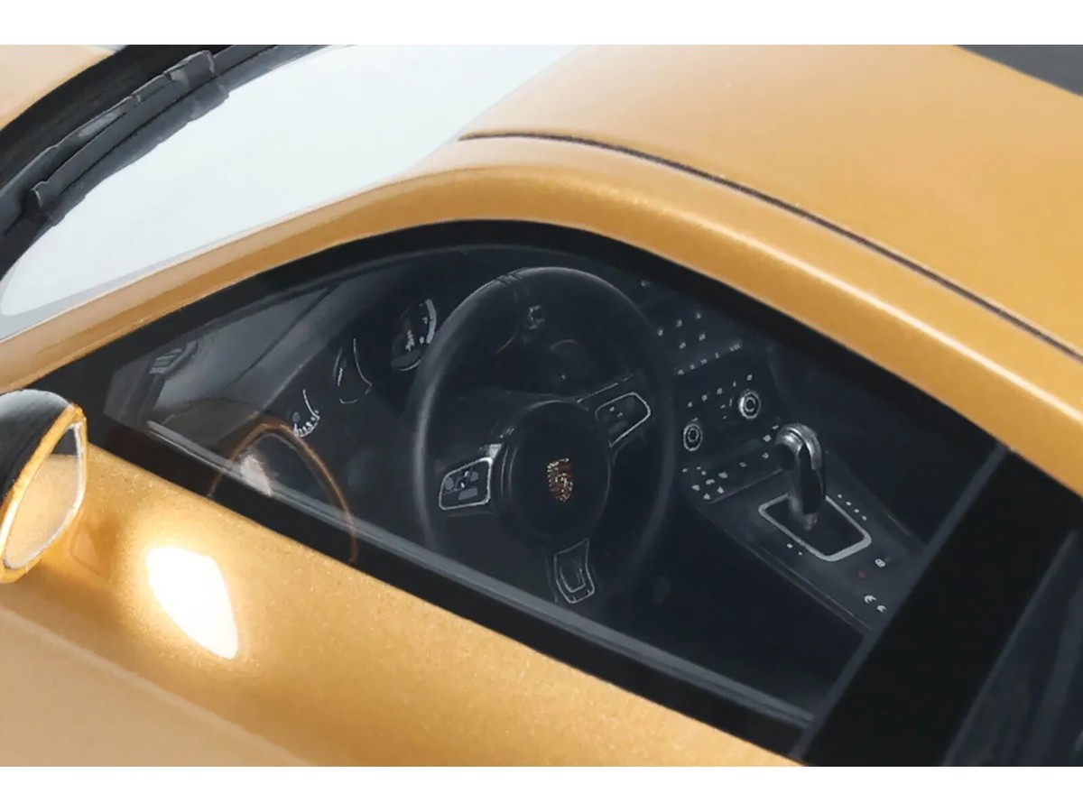 PORSCHE 991.2 TURBO S ORANGE 1/18 MODEL CAR BY GT SPIRIT