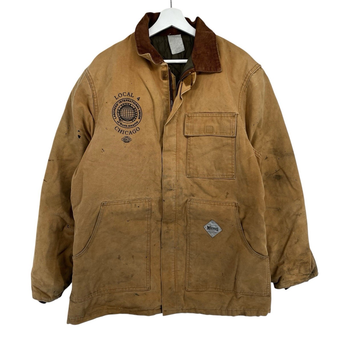 Vintage Muleskins Carhartt Distressed Duck Canvas Work Wear Vintage Muleskins Carhartt Distressed Duck Canvas Work Wear