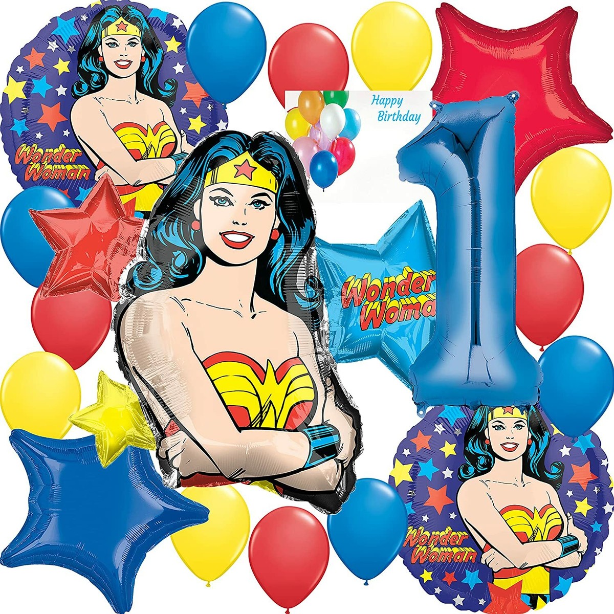 Wonder Woman Birthday Party Decorations