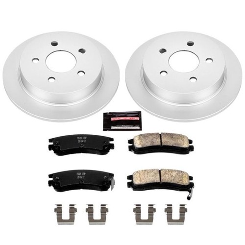 Power Stop 18-19 Honda Accord Rear Z17 Evolution Geomet Coated Brake Kit main image 1
