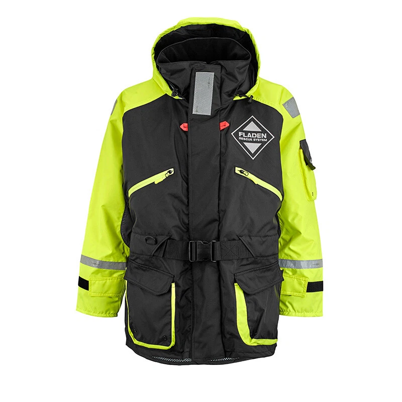 FLADEN floatation jacket 846XY yellow/black boat jacket swimsuit