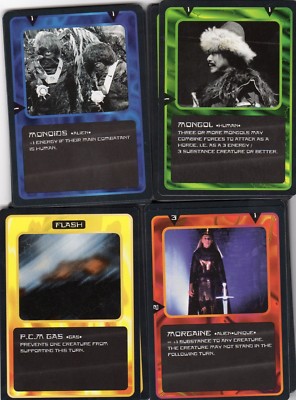 Doctor Who CCG Trading & Collecting Cards The Super Power Set alles unten aufgelistet