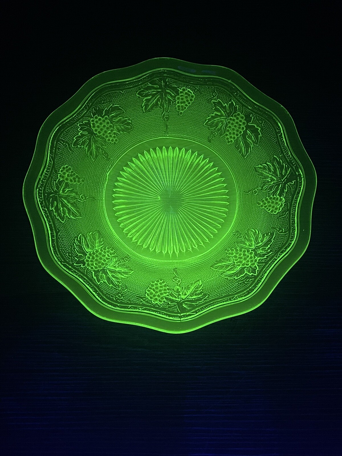 Vintage Westmoreland Green Glass 8