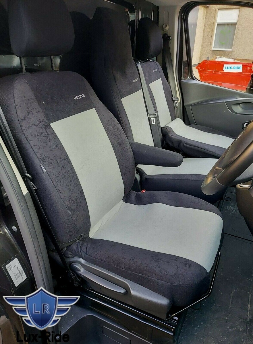 TAILORED FRONT SEAT COVERS For VAUXHALL VIVARO 2014 2018, 51 OFF
