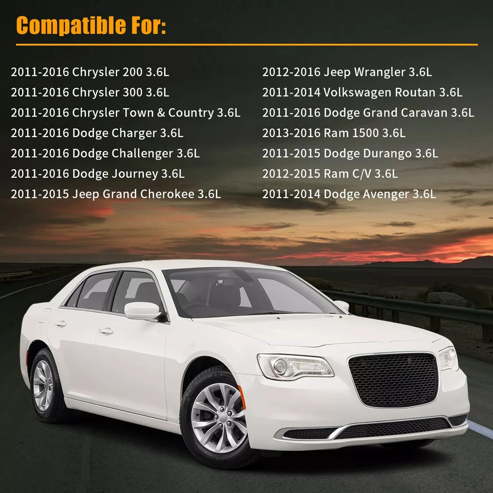 Juego de juntas de culata aptas para Chrysler Dodge Avenger 2011-20 Jeep Ram C/V VW 3,6 L DOHC Foto 4 de 4