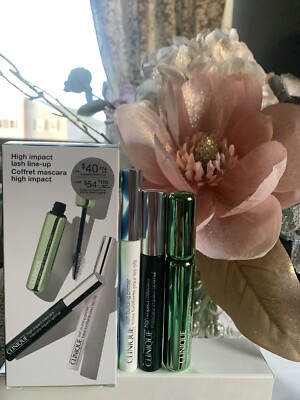 CLINIQUE Set of High-Fi Full Volume Mascara, High Impact Mascara & Primer