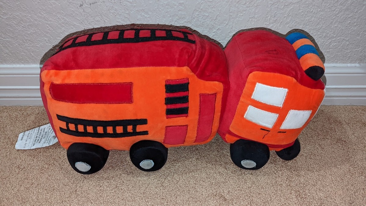 Target Pillowfort Red Fire Truck Pillow 18