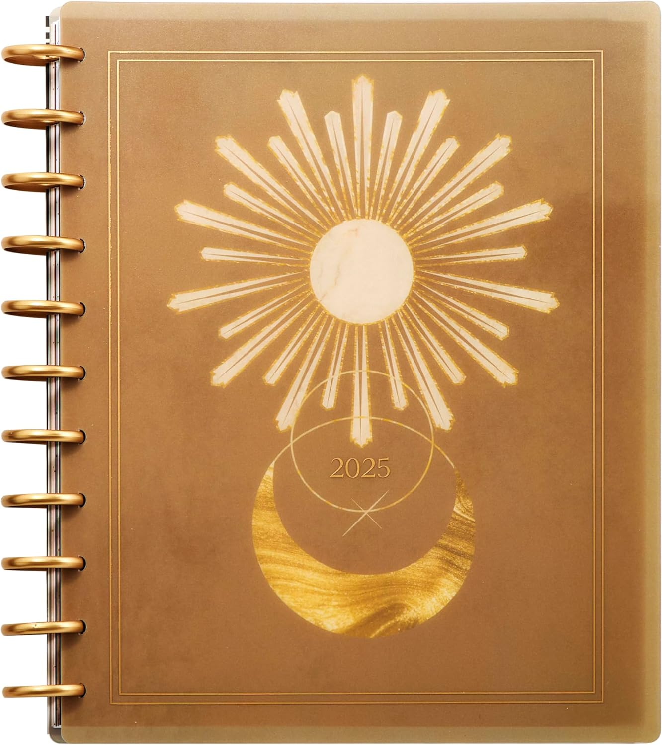 Happy Planner Disc-Bound 12-Month Planner, Jan.–Dec. 2025 Daily, Weekly, and Mon