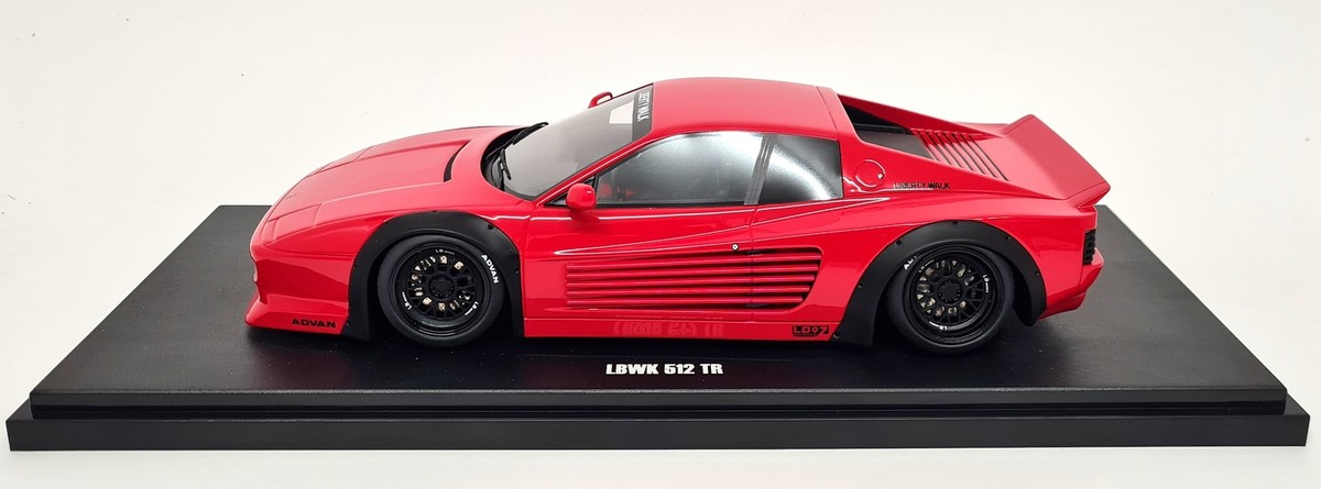 GTSpirit 1/18 - Ferrari Testarossa Liberty Walk LWBK 2022 GTSpirit 1/18 - Ferrari Testarossa Liberty Walk LWBK 2022