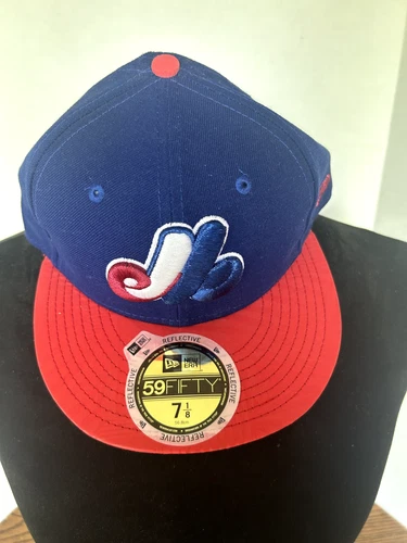Montreal Expos 59Fifty New Era Fitted Hat Size 7 1/2