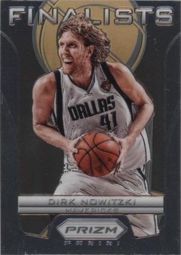 2020-21 Panini Prizm Dirk Nowitzki Orange Prizm /49 Mavericks #180 