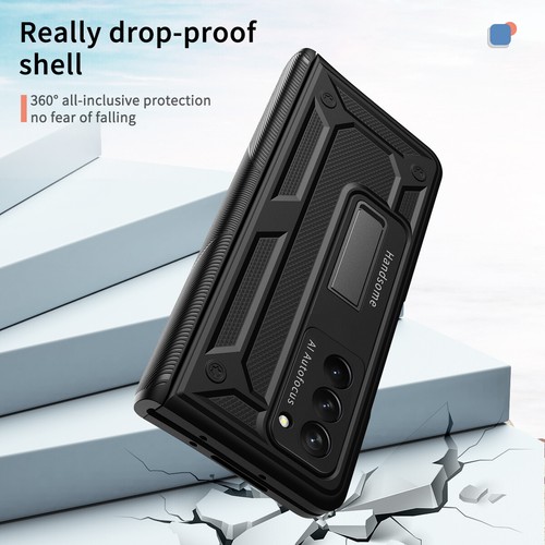 Funda Resistente para Samsung Galaxy Z Plegable 5 4 3 2 Soporte Invisible Bisagra Protección - Imagen 26 de 61