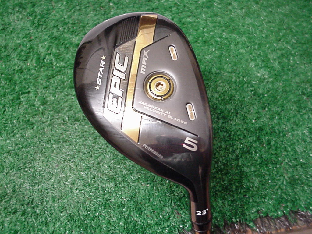 Callaway EPIC STAR 5H 23° SR Nice Callaway Epic Star Max 23 degree 5 Hybrid Attas Graphite A