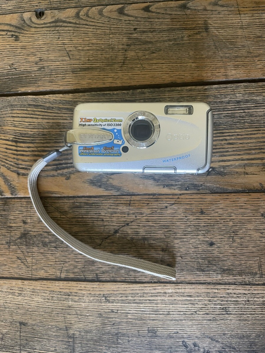 Pentax Optio W30 7.1MP Waterproof Digital Camera with 3x Optical