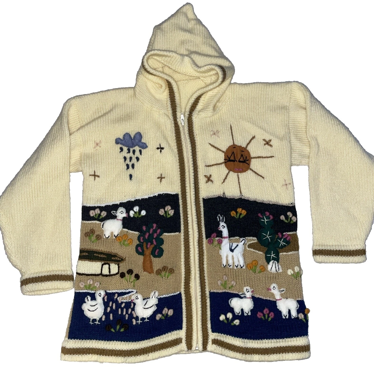 Suéteres Handmade Mezcla de lana para niñas