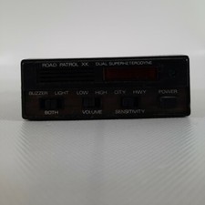 Micronta Radar Detector, Vintage Road Patrol XK Duel Superheturodyne