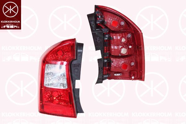 Neu RüCkleuchte Lampe - Links - Ohne Basis - FüR Kia Carens Iii ( Un) 06-10-image