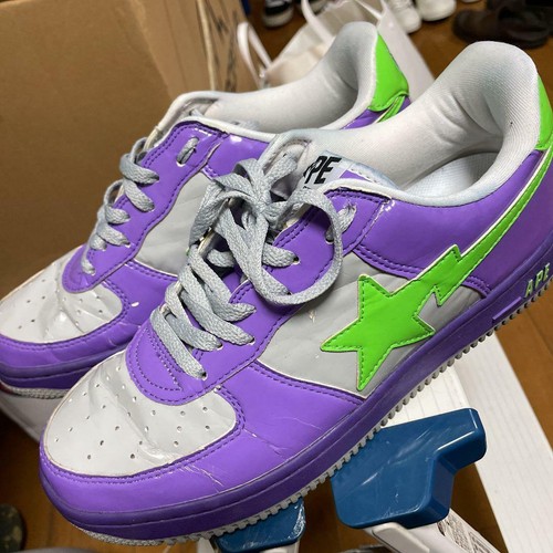 purple bapesta