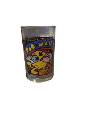 Vintage (1980) PAC-MAN 5high Drinking Glass - Arbys | eBay