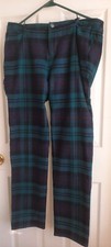 Ladies Woolrich Wool Plaid Pants