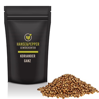 250g Koriander Saat ganz Coriander Körner Cilantro Spitzenqualität - Pro Serie