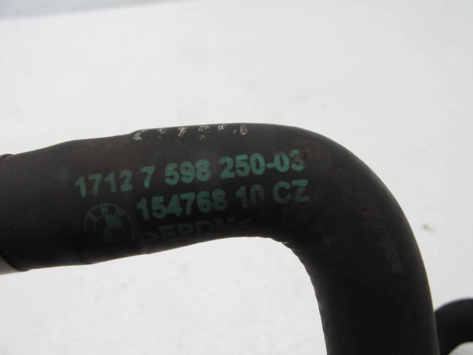 11-19 BMW F10 F07 535i GT 640i xDRIVE 3.0 TRANSMISSION OIL RADIATOR HOSE OEM 102 - Image 4 of 4