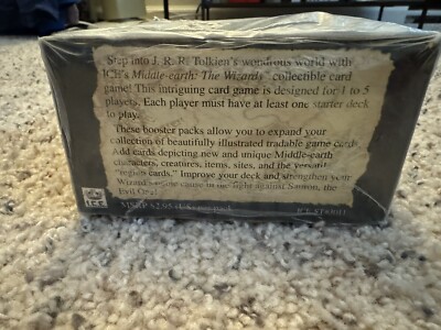 Middle Earth: The Wizards Limited Edition Sealed Booster Box LOTR CCG  English | eBay