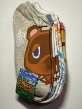 New Animal Crossing Ankle No Show Socks Set Of 5 Pack