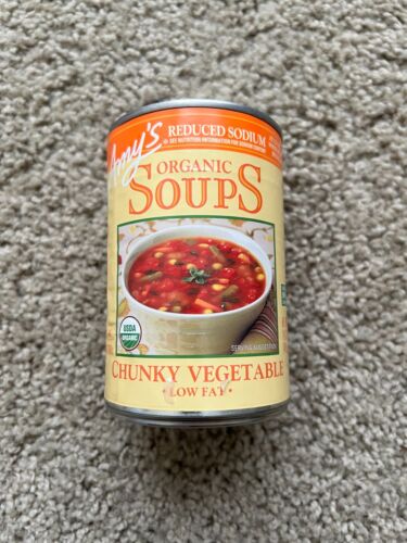 Amy’s Soup - Vegan - Reduced Sodium - Chunky Vegetable - Gluten Free - 11 pack - Picture 1 of 2