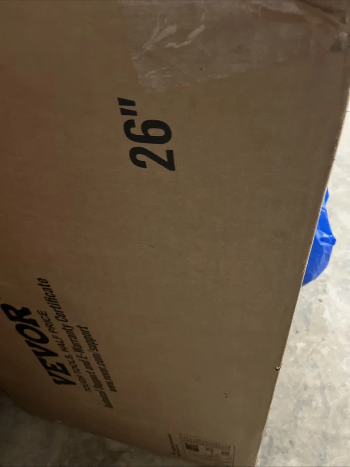 Triciclo VEVOR Adulto 26 Pulgadas Adulto 3 Ruedas Triciclo Aleación de Aluminio y Cesta Naranja Foto 2 de 4