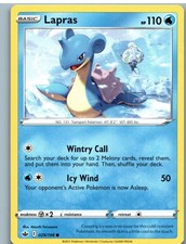 Lapras 029/198 Common Chilling Reign Pokemon Lightly Played