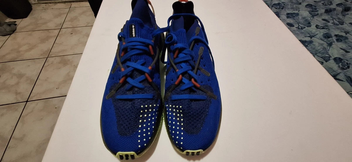 adidas 4D Fusio Bold Blue Light Flash Yellow for Sale 