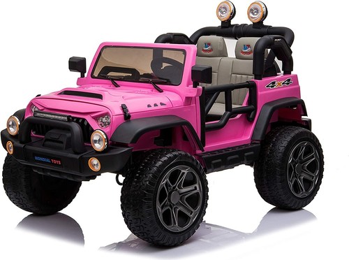 Auto Elettrica Macchina Per Bambini 2 Posti Maxi Fuoristrada 12V con Telecomando - Foto 2 di 65