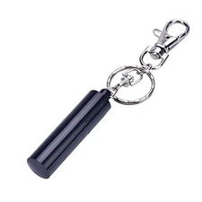  Billiard Cue Tip Shaper, Prep Stick Pick Pricker with Key Chain Holder(Black) 