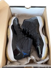 Air Jordan 11 Retro 2010 Black/White/Blue Mid...